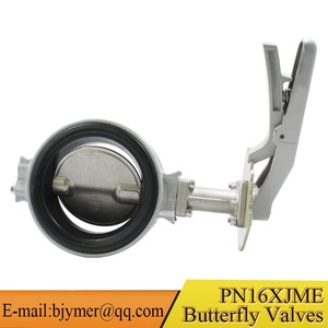 Kitz nhôm đúc cổ dài Van bướm thủ công pn16xjme để xây dựng các tiện ích cho nước lạnh nước nóng khác - Product Image 3