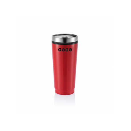 Shake-It Eco-Friendly Metal Tumbler Lid 400ml Capacity Straight Pattern European Design for Business Gifts Travel Coffee Gift
