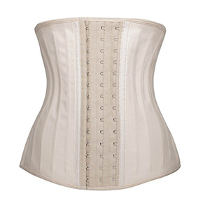 Corset en <span class=keywords><strong>Latex</strong></span> désossé pour femmes, ceinture de Sport, taille haute, accessoire de maintien pour le corps, 25 baleines en acier - Product Image 6