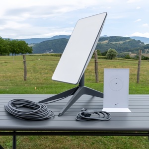 StarlinkS Mini RV Version originale Roam 3rd Generation Kit d'antenne parabolique en acier avec radio en aluminium Starlink avec kit complet - Product Image 1