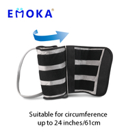 Bottes de massage à pression d'air multifonctionnelles EMOKA, massage par compression thermique pour les jambes, application pour les pieds et les bras