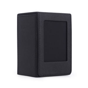 Récipient de rangement en cuir pu 2x3 support organisateur photo pour <span class=keywords><strong>polaroid</strong></span> fujifilm <span class=keywords><strong>instax</strong></span> mini12 11 9 8 evo film instantané - Product Image 1