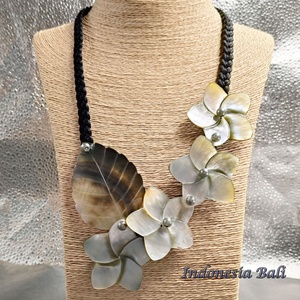 Conjunto de Joyería Hawaiana, Aretes y Collares, Estilo Playero, Collar de Perlas de Concha de Alta Calidad para Mujer - Product Image 5