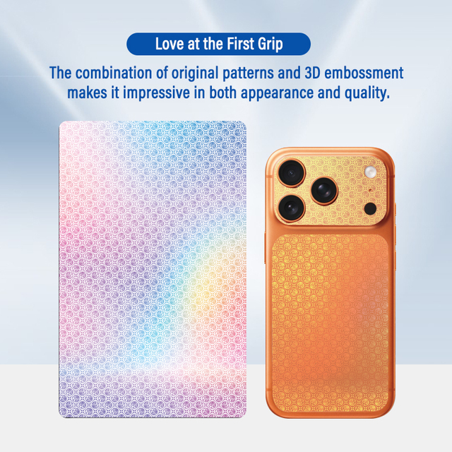 Customize 3D Mobile Phone Skin Back Sticker Film for Skin Cutting Machine Back Film