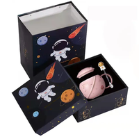 Boîtes cadeaux en carton recyclable avec revêtement UV personnalisé en relief pour cadres photo, tasses à café, thé, eau, vin, thermos