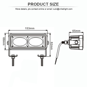 Luces de Línea para Áreas Peligrosas de Doble Color, Disponibles en Rojo, Azul y Verde, 10-80V, Venta al Por Mayor de Fábrica - Product Image 5