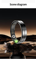 Hot R11 Smart Ring Télécommande Geste Corps Mince 2.2mm Épaisseur Léger Fréquence Cardiaque Oxygène Sanguin 5ATM Fitness Tracker