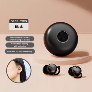 Audífonos Intrauditivos Invisibles Q26S TWS para Dormir, Baja Latencia de 60ms, Inalámbricos con Micrófonos HD y Sonido Envolvente Estéreo de Alta Fidelidad - Product Image 2