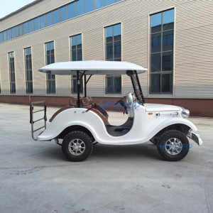 Vente directe d'usine en Chine, voiture électrique vintage blanche à 4 places, haute performance, structure écologique, entièrement personnalisable, XCEGO - Product Image 6