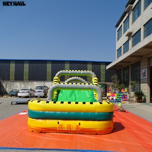 Prezzo di fabbrica Heyhail grado PVC gonfiabile rimbalzo casa percorso ad ostacoli con scivolo gonfiabile ostacolo per eventi - Product Image 4