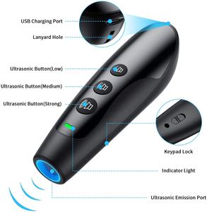 अल्ट्रासोनिक कुत्ते Repeller 16 फीट रिचार्जेबल विरोधी बार्किंग डाट के साथ बुद्धिमान अल्ट्रासोनिक विरोधी बार्क नियंत्रण 3 आवृत्ति - Product Image 3