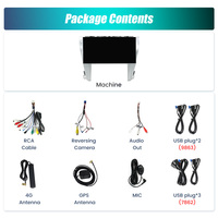 MEKEDE 12,3 "Android Car Dvd Player 360 cámara panorámica para Toyota Camry 2015-2017 Car Auto Radio Car-play DSP BT 4G LTE WIFI