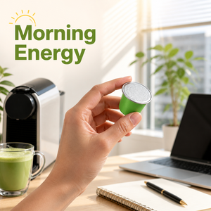 Focus Formula Matcha Coffee Capsules - Artisan Roast & Uji Matcha Fusion - Product Image 3
