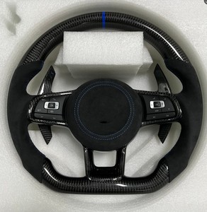 พวงมาลัยสำหรับ Volkswagen VW Golf 4 5 6 7 7.5 8 <span class=keywords><strong>GTI</strong></span> Mk5 Mk7 Mk8 <span class=keywords><strong>GTI</strong></span> <span class=keywords><strong>POLO</strong></span> <span class=keywords><strong>6R</strong></span> Scirocco Jetta Tiguan T6 Passat B6 B7 B8 - Product Image 1