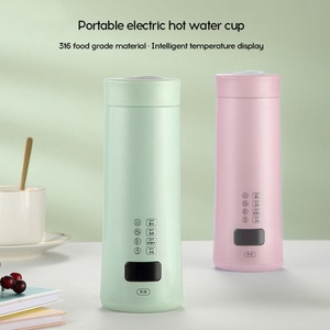 Hervidor Eléctrico Portátil de Acero Inoxidable de 16 oz para Hervir Agua, Hervidor Eléctrico de Una Taza para Agua Caliente - Product Image 4