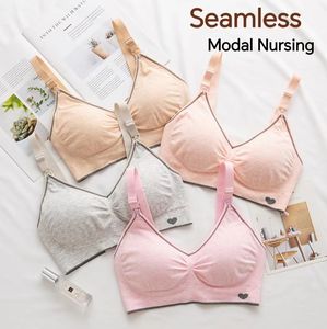 Soutien-gorge d'<span class=keywords><strong>allaitement</strong></span> sans coutures en modal - Product Image 2