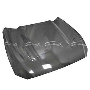 CUSTOMIZED CARBON FIBER <strong>ENGINE</strong> HOOD BONNET for 2015-2019 FORD MUSTANG - Product Image 3