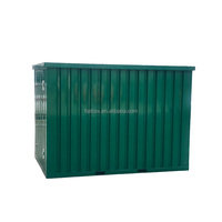 Meilleures ventes : Maison préfabriquée en acier léger de 20 pieds, bureau conteneur pliable, campement, assemblage rapide