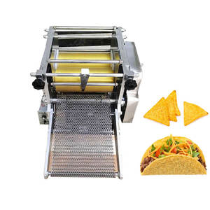 Automatic Multifunctional 304 Stainless Steel <b>Corn</b> Tortilla & Chapati Making Machine with 30pcs/Min Capacity - Product Image 1