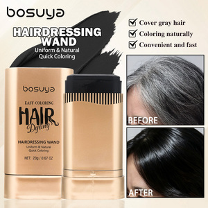 Bosuya Bacchetta per Colorazione <span class=keywords><strong>Capelli</strong></span> Istantanea Temporanea per Copertura Totale <span class=keywords><strong>Naturale</strong></span> Applicazione Rapida Portatile <span class=keywords><strong>Senza</strong></span> Danni 3 Colori - Product Image 6