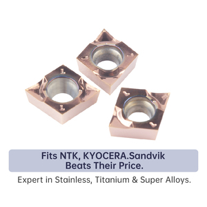 Cao cấp ccgt09t301 ccgt32.50.2 sắc nét hơn tip Carbide chèn cho chuyển ccgt0602 ccgt21.50.5 insertos Paro torno CNC Lathe - Product Image 2