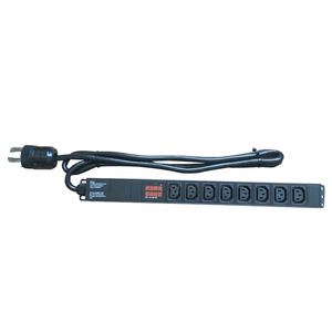 Оптовая продажа с фабрики 19 дюймов 1U 30A 50A 2 м переключатель 8 способ c13 c19 Basic PDU для интернет-центр обработки данных - Product Image 1