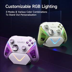 D10 không dây Gamepad <span class=keywords><strong>Bluetooth</strong></span> tmr Stick Joystick joystick điều khiển tương thích với PC/NS/TV/điện thoại/hơi nước, 1000Hz Tỷ lệ bỏ phiếu - Product Image 2