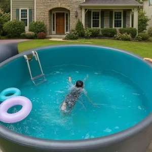 <span class=keywords><strong>สระ</strong></span>ว่ายน้ำเป่าลมพร้อมช่องเติมลมคู่ ผลิตจาก PVC แบบ Drop-Stitch หนาพิเศษ รับผลิตตามแบบ OEM สำหรับเด็กและผู้ใหญ่ ใช้งานกลางแจ้ง - Product Image 6