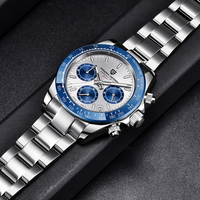 Nuevos Relojes PAGANI DESIGN para Hombre de Lujo Cronógrafo Deportivo de Cuarzo 2024 Reloj de Pulsera para Hombre Resistente al Agua con Fecha Automática Relogio Masculino