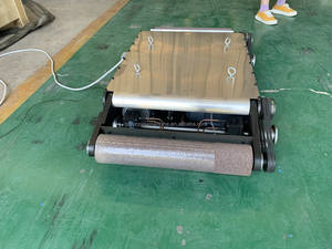 Industrielle Heizplatten-Kratz maschine Beheiztes Platten polier werkzeug für das Gummibearbeitungsplatten-Schaber werkzeug - Product Image 4