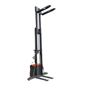 Полуэлектрический узкопрофильный штабелер WANGONG, мини-штабелер для поддонов, противовесный ричтрак, ручной штабелер - Product Image 3