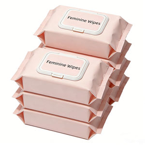 Toallitas Húmedas No Tejidas para la Limpieza Íntima Femenina, Sin Enjuague, Refrescantes, Venta Directa de Fábrica - Product Image 1
