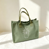 Sac fourre-tout personnalisé OEM, sac fourre-tout en toile, sacs de shopping, compartiment rembourré pour ordinateur portable, fente latérale pour bouteille d'eau, sacs fourre-tout pour femmes