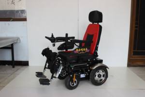 Silla de ruedas eléctrica frenos electromagnéticos elevadores de sillas de ruedas levantados eléctricamente tumbados y levantados glúteos 0-8 km/h - Product Image 5