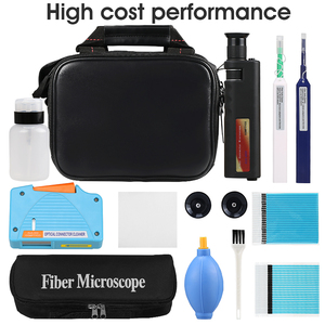 Stylo de nettoyage de fibres optiques fabriqué en Chine, détecteur de face d'extrémité de fibre optique 400x, kit d'outils de nettoyage de fibres optiques - Product Image 6