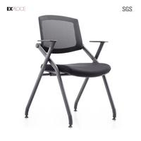 Chaise d'entraînement pliable en maille et plastique, haute qualité, pour salle de conférence