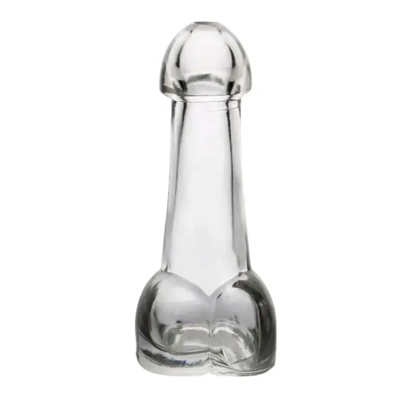 SUNYO Hot Sell 2.5oz 100ml Creative Male Penis Dick Shape Bar Ware Cocktail Shot Glass for Party Bar KTV