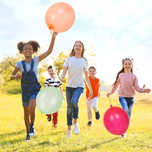 New 2026 Neon 18" Punch Balloons <b>Fun</b> Punching Balloons With Rubber Band Handle Colorful Interesting Punching Balloons - Product Image 6
