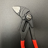 Pince à sertir industrielle robuste en CR-MO, longueur 250 mm, réglable en 20 positions, pour bricolage, pompe à eau et serrage de tuyaux