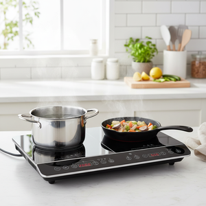 <b>Electric</b> Portable Multi Induction Cooker GFYT35-S08 GMG Ceramic Panel Plastic Housing Touchpad Control <b>Waterproof</b> Household - Product Image 3
