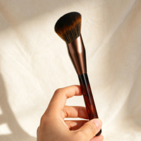 Pinceau professionnel pour fond de teint et blush en acétate de cellulose de qualité supérieure, pinceaux de maquillage à marque privée, outil de beauté en gros