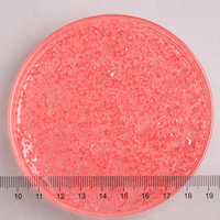 Micro-perles d'huile cosmétique en forme de goutte rose pour sérum, vente directe usine, matières premières pour détergents