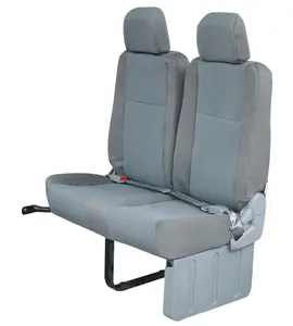 豪华面包车海狮客车座椅高密度海绵材料灰色