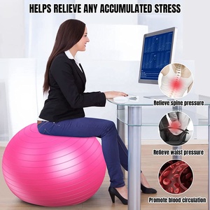 <span class=keywords><strong>Ballon</strong></span> <span class=keywords><strong>de</strong></span> yoga en PVC souple et écologique, personnalisé <span class=keywords><strong>avec</strong></span> logo OEM pour marque privée, idéal pour l'exercice et la <span class=keywords><strong>gym</strong></span>, disponible en 55cm, 65cm, 75cm, <span class=keywords><strong>avec</strong></span> pompe - Product Image 6