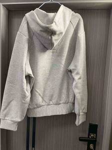 H5528 Nouveautés Automne Hiver – Sweats à Capuche Zippés Unisexe en Mélange de Coton Lourd 500 g/m² - Product Image 5
