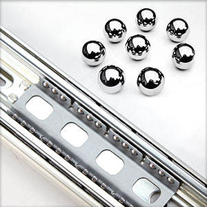 AOLISHENG Rodamiento de bolas Guías Canal Heavy Duty Cajón Deslizador Deslizadores de cajón telescópico - Product Image 3