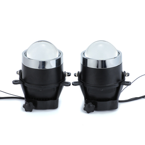 Luces antiniebla 3 pulgadas Hi Low Beam Fog Projector H11 3000K 5500K 6000K Bi-Xenon Fog Lamp Tri Color <span class=keywords><strong>Fogg</strong></span> Lamp Universal - Product Image 1