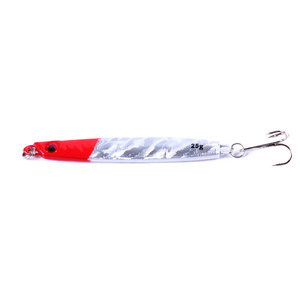 Esche da Pesca in Piombo 80mm 25g all'Ingrosso, 5 Colori, Jig Metallici per Spigola, Persico, <span class=keywords><strong>Tonno</strong></span> con Meraviglioso Effetto Laser - Product Image 4