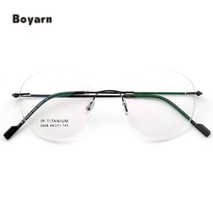Boyarn nhà máy bán buôn New Hot Bán 0008 Cổ Điển Retro Unisex Vòng không có Vành kính framele khung - Product Image 2