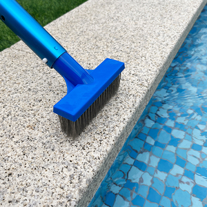 <span class=keywords><strong>POOL</strong></span>ブラシAmazon5インチヘビーデューティーステンレス鋼線剛毛プール藻類ブラシコンクリートプール用 - Product Image 3